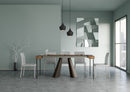 Consolle Allungabile 90-190x40x77 cm in Nobilitato Marrone