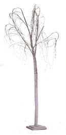 Albero di Natale Luminoso in Legno H180cm Salice Bianco