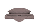 Copripiumino con Sacco e Federe Linea Water Washed Rosa Antico