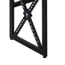 Scrivania Gaming con Luci LED 120x60x73 cm  in MDF e Metallo Nero