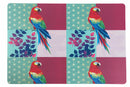 Set 6 Tovagliette Double Face Villa d'Este Home Tivoli Parrot Groove