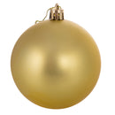 Set 12 Palle di Natale Ø4 cm in Plastica Oro