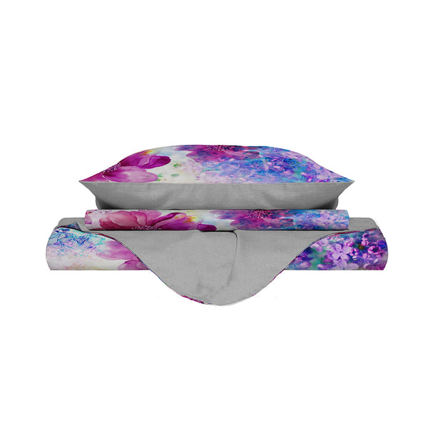Housse de couette double avec impression sur le sac et taies d'oreiller Kio646 online