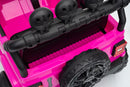 Macchina Elettrica per Bambini 101x59x65 cm Licenza Jeep Rubicon Small Rosa