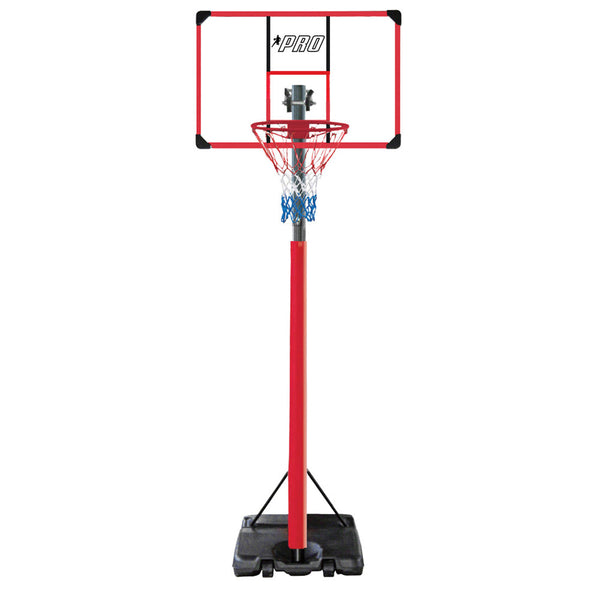 online Panier de basket extérieur extensible hauteur 200-305 cm avec roues en métal