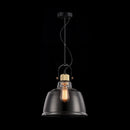 Lampada pendente Pendant in Metallo Irving Nero