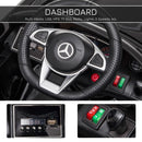 Macchina Elettrica per Bambini 12V con Licenza Mercedes GTR AMG Nera