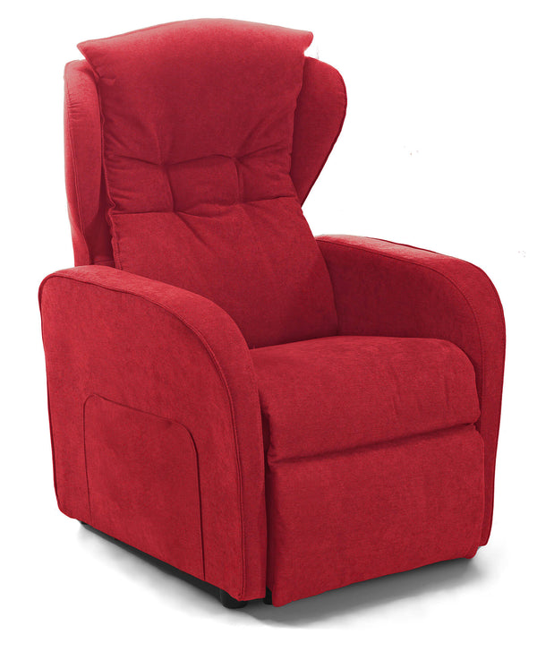 acquista Fauteuil élévateur électrique 2 moteurs 75x108x85 cm avec roues en tissu dispositif médical 1 rouge