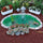 Bassin de Jardin Vert Artificiel 185x115x36 cm 270 Litres