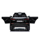 Macchina Elettrica per Bambini 12V Mp4 con Licenza Land Rover Evoque Nera