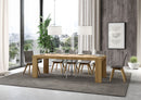 Tavolo Allungabile 90/246x90x77 cm Roxell Premium Quercia Natura