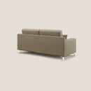 Divano 2 Posti 166x95x91 cm in Tessuto Marrone