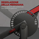 Panca per Curl Bicipiti con Seduta e Appoggio per Gomiti Regolabili Supporto per Pesi in Acciaio Nero      