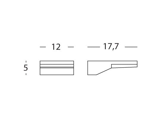 Applique da Esterno a LED 9W Sovil Zeta Grigio
