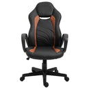 Sedia da Gaming Ergonomica in Similpelle  Marrone e Nera
