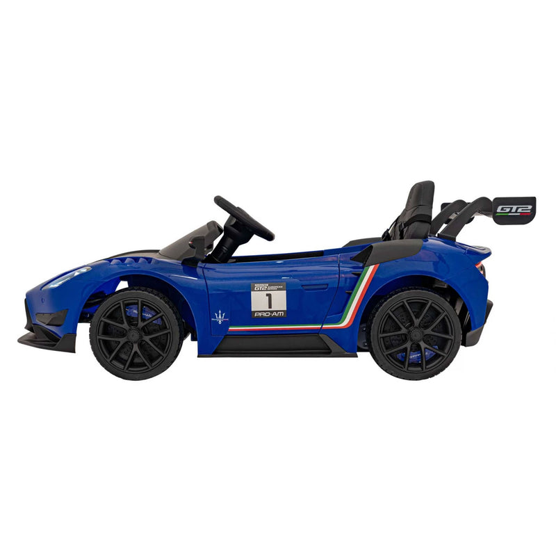 Macchina Elettrica per Bambini Licenza Ufficiale Maserati GT2 10,8V 5,4Ah Blu       