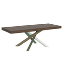 Tavolo Allungabile 160-420x90x77 cm Volantis Premium Noce Telaio 4A 