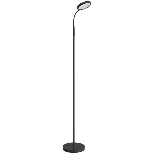online Lampada da Terra LED 22x166 cm con Telecomando Regolazione Luminosità e Temperatura in Acciaio Nero