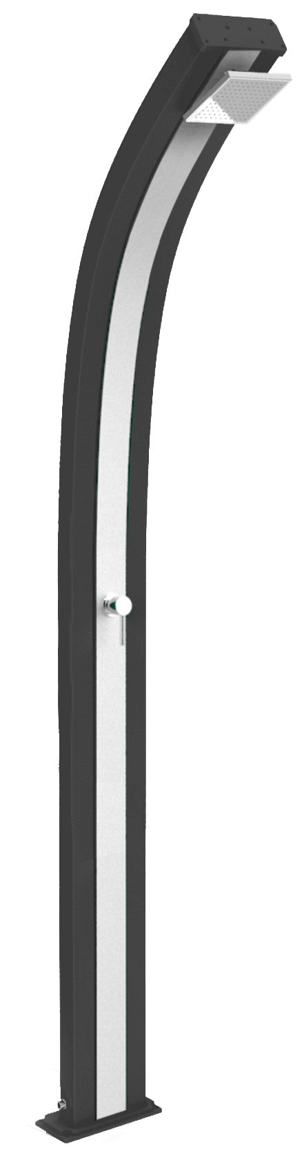 Douche de jardin Arkema Spring Mitigeur Inox Gris Anthracite online