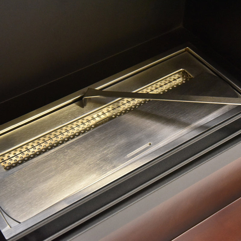 Camino a Bioetanolo da Pavimento 110x102x37 cm Dalya Noce