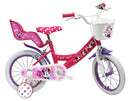 Bicicletta per Bambina 14"" 2 Freni Disney Minnie Rosa