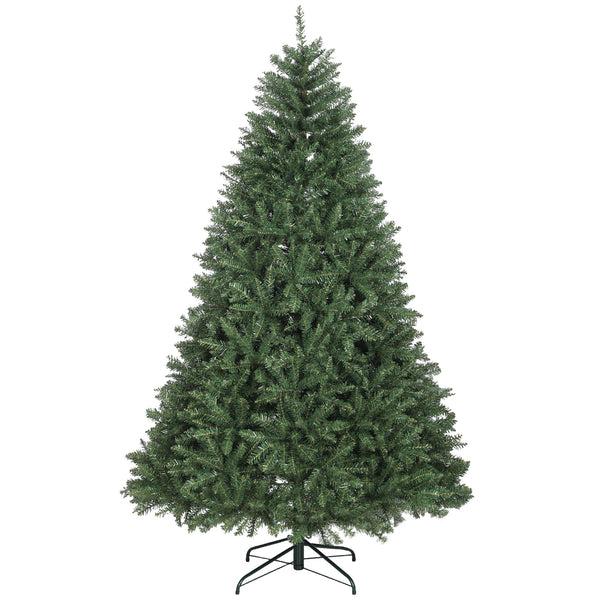 acquista Albero di Natale Artificiale  210 cm 2641 Rami a Cerniera e Base in Metallo Verde