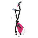Cyclette Magnetica Pieghevole con Display Kooper  Nero e Fucsia