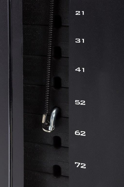 Stazione Pesi Multifunzione 12 Esercizi con Pacco Pesi da 70Kg Toorx Msx-60