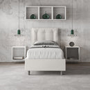 Letto Singolo Annalisa Bianco Varie Misure