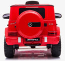 Macchina Elettrica per Bambini 12V con Licenza Mercedes G63 AMG Big Fuoristrada Rossa