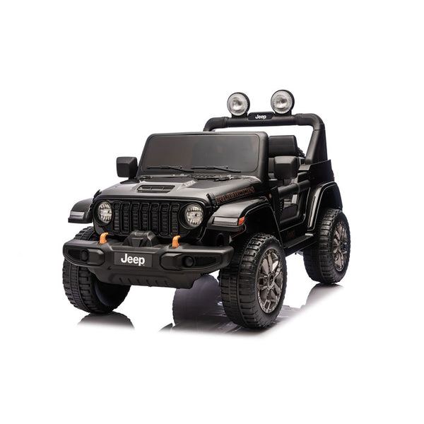 online Macchina Elettrica per Bambini Jeep Wrangler Rubicon 12V con Telecomando Nero