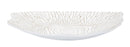 Piatto Svuota Tasche 37x6x34 cm in Poliresina Bianco