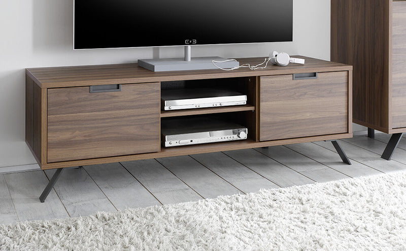 Mobile TV 2 Porte 2 Nicchie 47x156x50cm TFT  Palma Noce