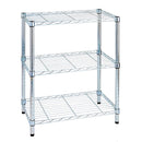 Scaffale in Acciaio Cromato 3 Piani 36X60X75Cm Tosini Light AC1424-3