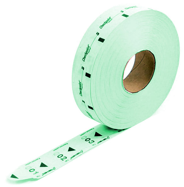 24000 Tickets pour Queue Eliminator D900 Pack de 6 Rouleaux x 4000 Visel Vert acquista
