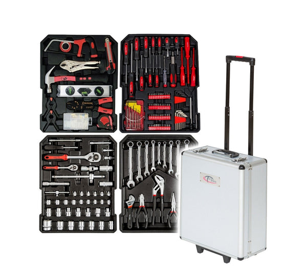 Valise à outils kit chariot 187 pièces boîte à outils acquista