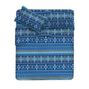 Set lenzuola stampa sopra Sotto e Federe Greca