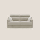 Divano Letto 2 Posti 156x102x97 cm in Tessuto Beige