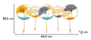 Appendiabiti da Muro Polly 60,2x5x28,5 cm in Metallo Multicolor      