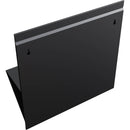 Camino a Bioetanolo da Parete 45x45x15,2 cm Flig Malibù Nero