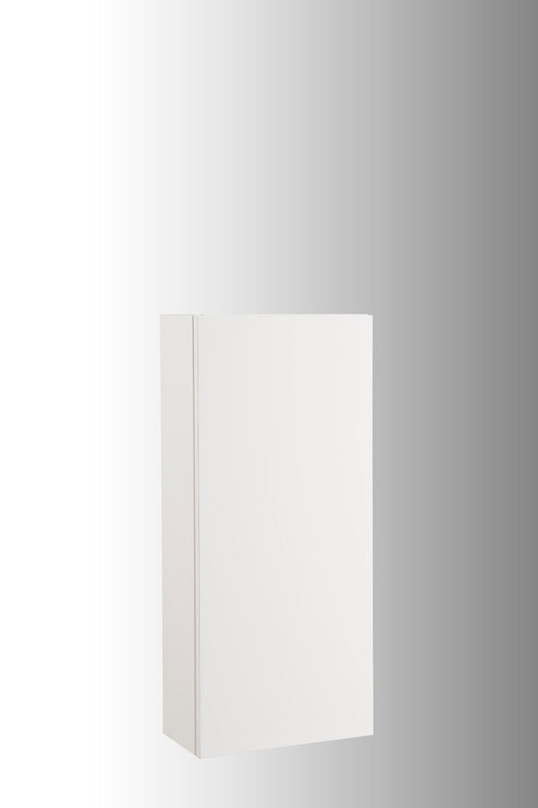 Armoire Murale Salle de Bain 1 Porte Push 35x18x78,2 cm en Bois TFT Blanc Mat Ibiza sconto
