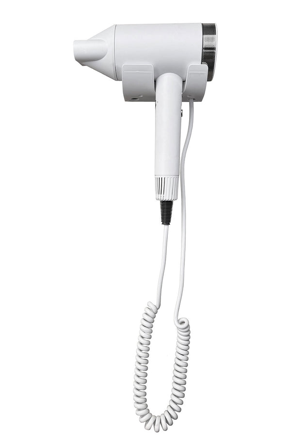sconto Asciugacapelli Professionale Vama PASSION HAIR Motore Brushless 1500W per Hotel con Base Murale Bianco