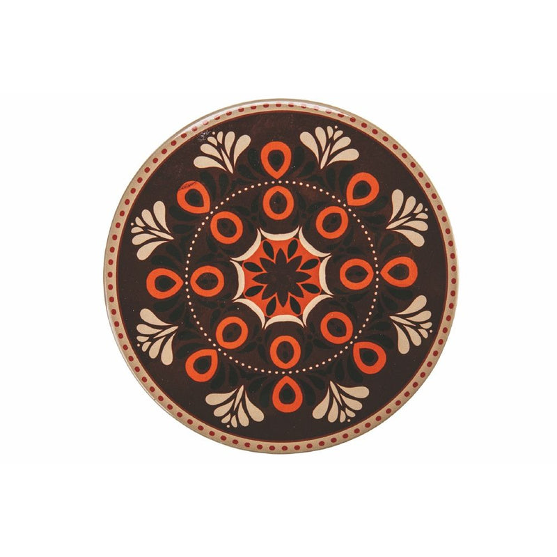 Set 6 Sottobicchieri Ø10 cm  in Ceramica VdE Tivoli 1996 Shiraz