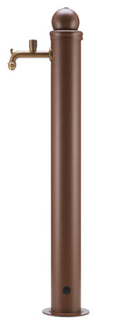 Fontana da Giardino Alta con Rubinetto Belfer 42/ARM Ruggine