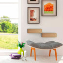 Mensola da Parete 1 Cassetto 45x13,4x23,7 cm in Fibra di Legno Lego Maxi Rovere Sagerau