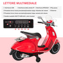 Piaggio Vespa 946 Elettrica 12V per Bambini Rossa