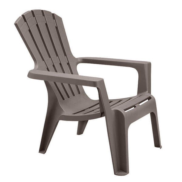 Fauteuil Maryland 73x80x88 h cm en polypropylène Taupe online