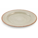 Servizio Piatti Frutta 6 Pezzi in Melammina Ø 23cm Villa d'Este Baita Grigio