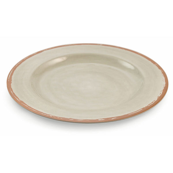 online Service d'Assiettes à Fruits 6 Pièces en Mélamine Ø 23cm VdE Tivoli 1996 Baita Gris