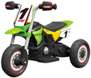 Moto Elettrica per Bambini 6V Kidfun Enduro kids Verde